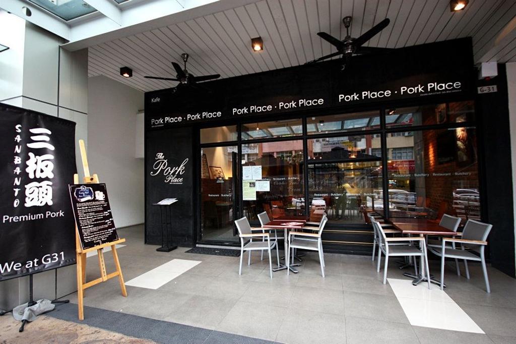 The Pork Place Restaurant, Commercial, Interior Designer, The Design Dept, Industrial, Blackboard, Cafe, Restaurant