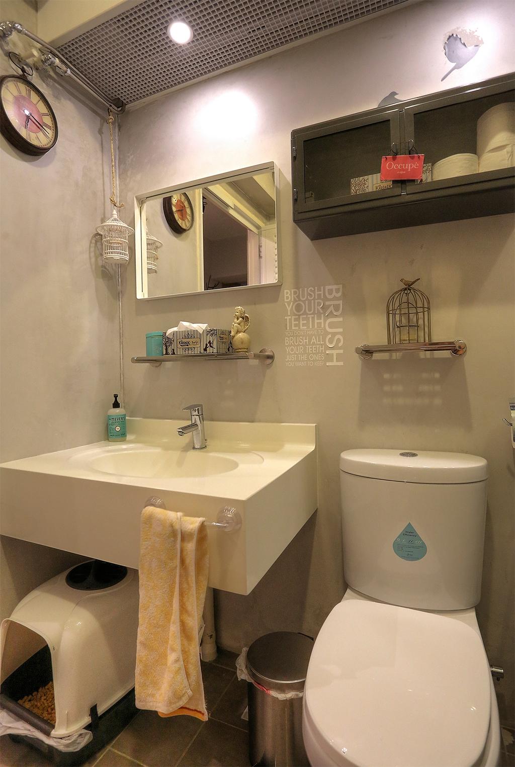 Scandinavian, HDB, Bathroom, Punggol Emerald (Block 265C), Interior Designer, Ingenious Design Solutions
