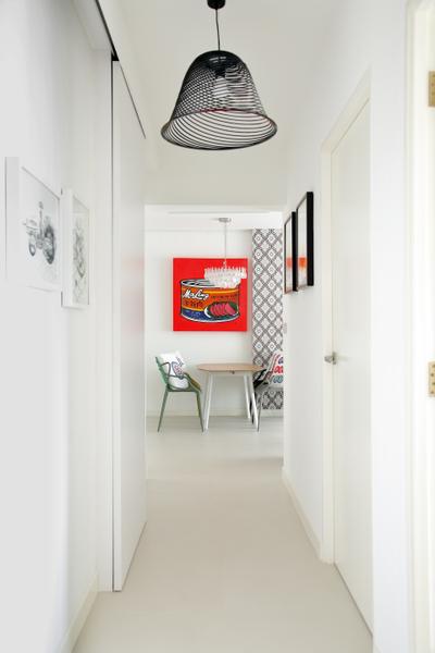 Anchorvale Link, Free Space Intent, , Dining Room, , White Wall, Wall Art, Painting, Hanging Light, Frames, Chair, Furniture
