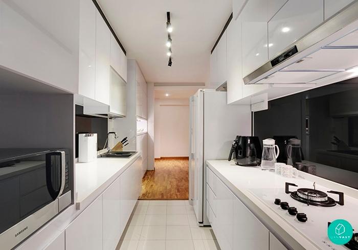Ideal-Design-Punggol-Simple-Home-Monochrome-Kitchen