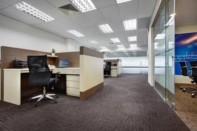 Jurong Office, D5 Studio Image, Traditional, Study, Commercial, Common Cubicle, Office, Company, Open Office, Ceiling Lights, Carpeted Floor, Chair, Furniture, Flooring
