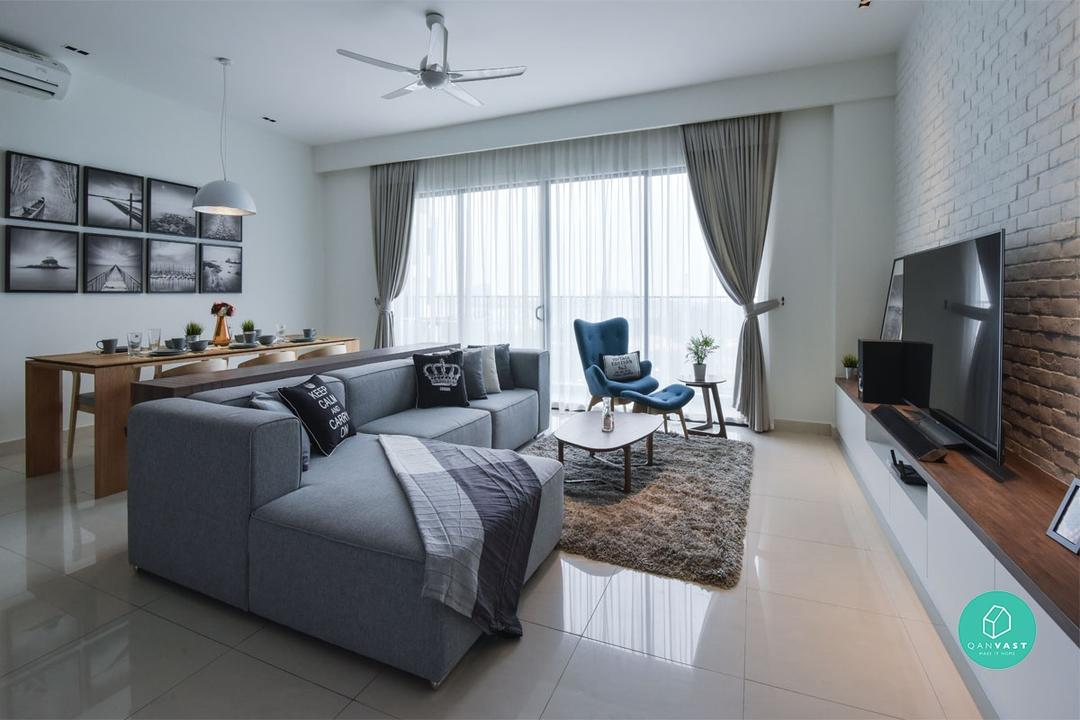 7 Supremely Stylish Condo Interiors for Under RM150K