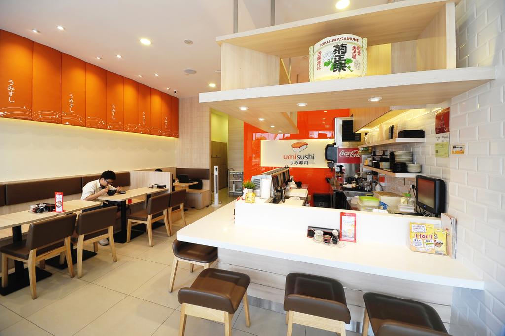 Sembawang Umi Sushi, Commercial, Interior Designer, NIJ Design Concept, Modern, Chair, Furniture, Dining Table, Table