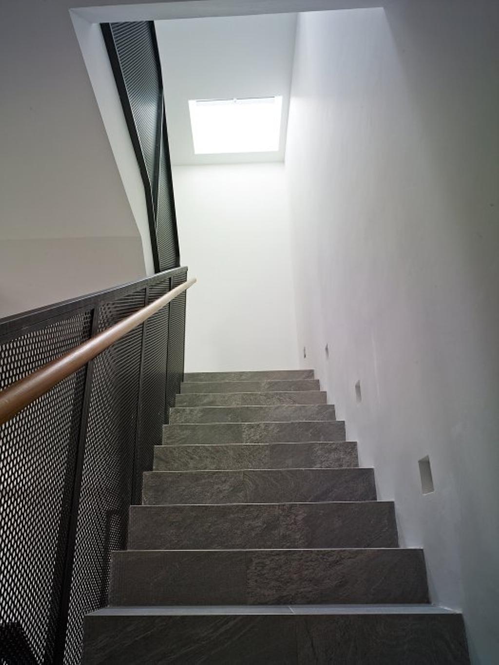 Minimalist, Landed, House at JM, Architect, OWMF Architecture, Railing, Banister, Handrail, Staircase