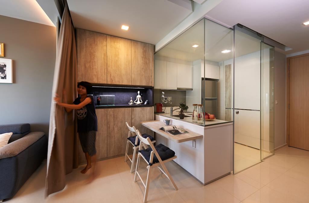 Modern, Condo, Dining Room, Pasir Ris Link (Block 12), Interior Designer, AC Vision Design