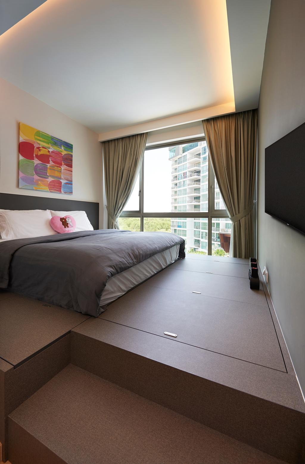 Modern, Condo, Bedroom, Pasir Ris Link (Block 12), Interior Designer, AC Vision Design