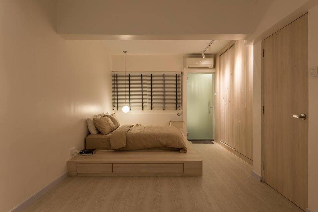 Minimalist, HDB, Bedroom, Potong Pasir, Interior Designer, Ace Space Design, Contemporary, Modern