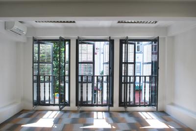 198 Office, Czarl Architects, Transitional, Commercial, Window, Rail, Carpet, Traditional Windows, Balcony