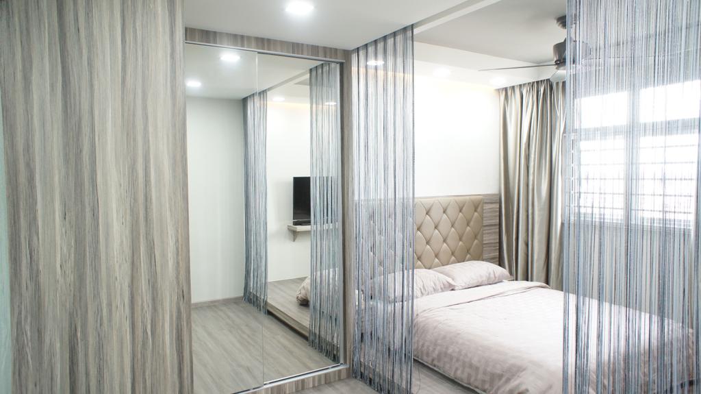 Contemporary, HDB, Bedroom, Choa Chu Kang Avenue 7 (Block 815B), Interior Designer, Inclover Design