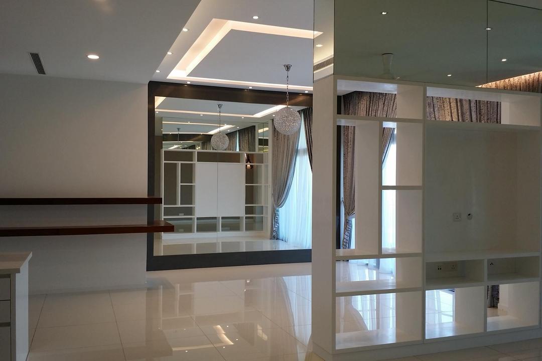 Tropicana Grande, IQI Concept Interior Design & Renovation, Modern, Minimalist, Condo, Curtain, Home Decor, Window