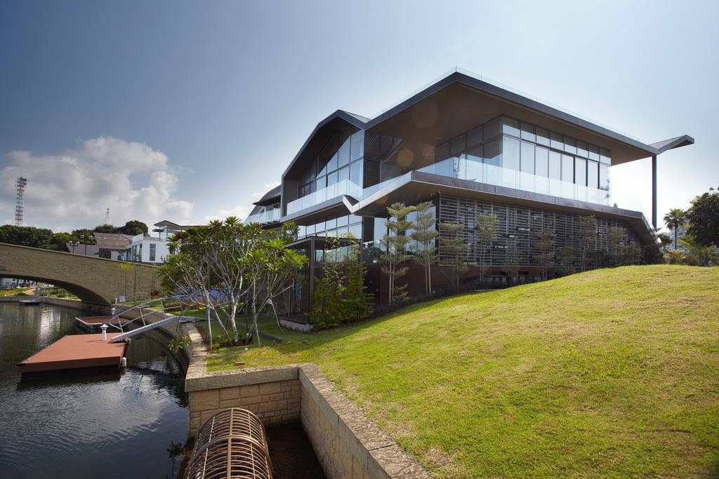 Contemporary, Landed, P House, Architect, Czarl Architects, Building, Cottage, House, Housing, Canal, Outdoors, Water