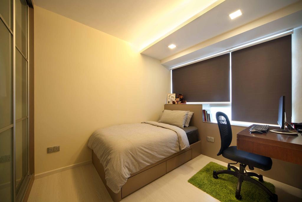 Modern, HDB, Bedroom, Compassvale Link (Block 275A), Interior Designer, Space Concepts Design, Indoors, Room, Chair, Furniture, Interior Design, Couch