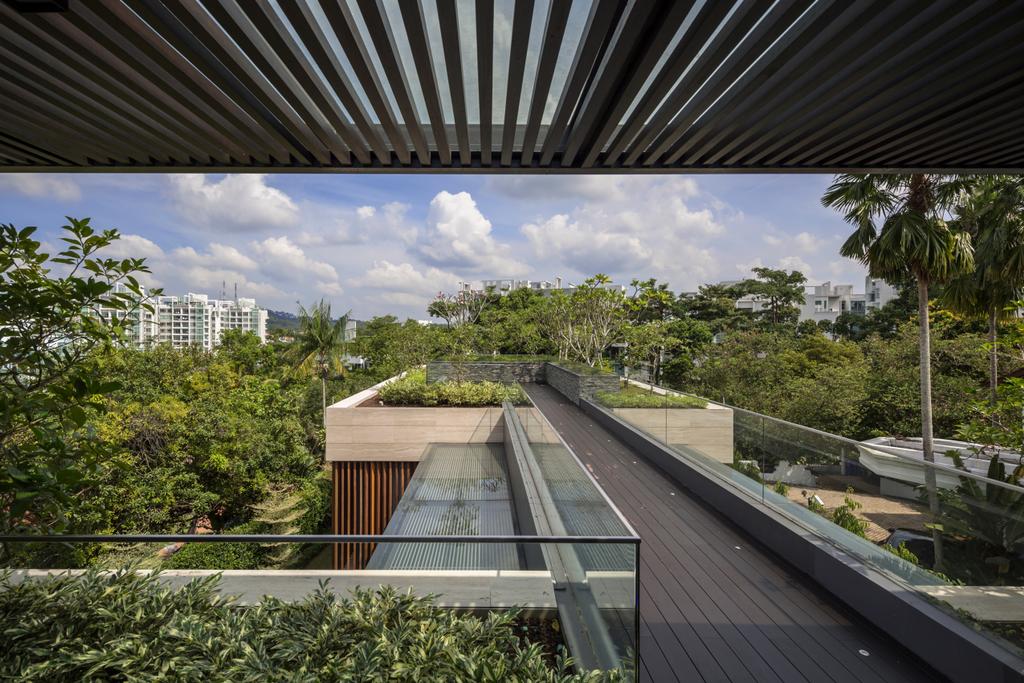 Contemporary, Landed, Secret Garden House (Bukit Timah), Architect, Wallflower Architecture + Design, Arecaceae, Flora, Palm Tree, Plant, Tree