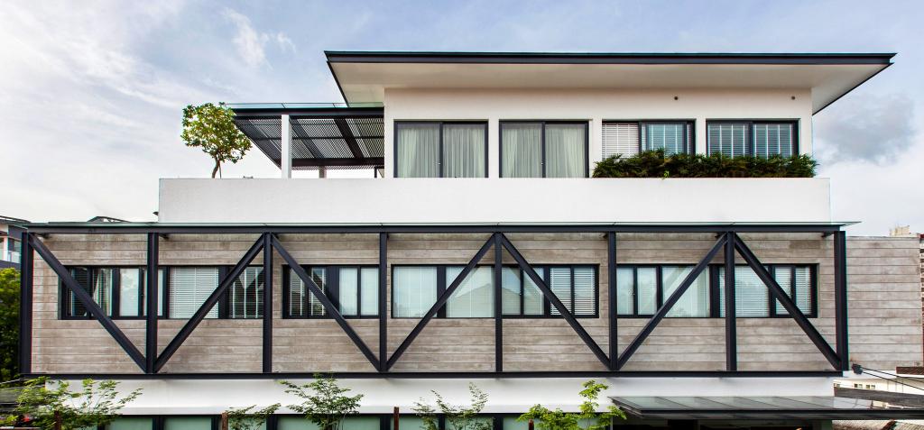 Contemporary, Landed, Jalan Remis, Architect, Aamer Architects, Railing, Balcony