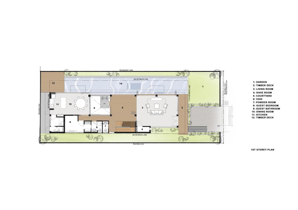 Transitional, Landed, Branksome Road, Architect, Aamer Architects, Diagram, Floor Plan, Plan