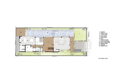 Branksome Road, Aamer Architects, Transitional, Landed, Diagram, Floor Plan, Plan