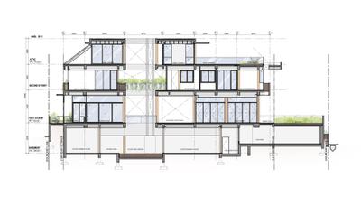Branksome Road, Aamer Architects, Transitional, Landed, Diagram, Plan