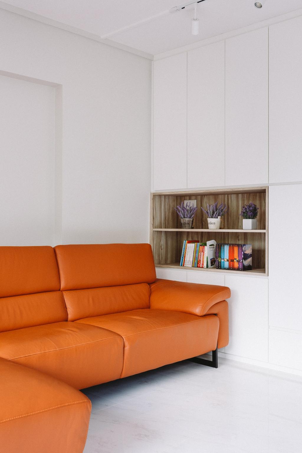 Modern, HDB, Living Room, Bishan Street 22, Interior Designer, Liid Studio, Couch, Furniture