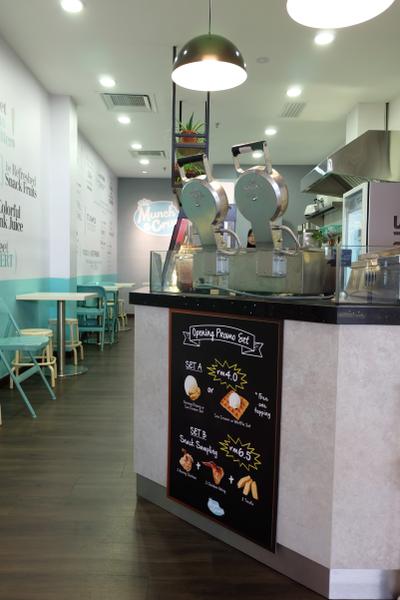 Munch & Crunch, IOI Mall, Spazio Design Sdn Bhd, Transitional, Commercial, Flora, Jar, Plant, Potted Plant, Pottery, Vase, Chair, Furniture, Cafe, Restaurant