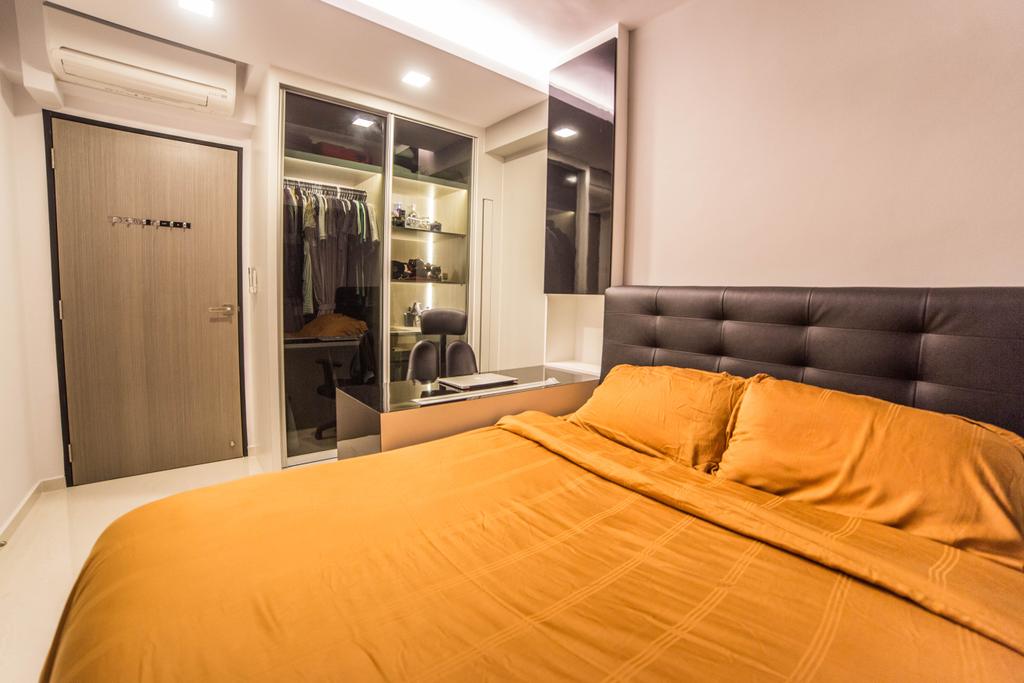 Modern, HDB, Bedroom, Yishun Street 51 (Block 502D), Interior Designer, MET Interior, Couch, Furniture, Indoors, Room, Bed