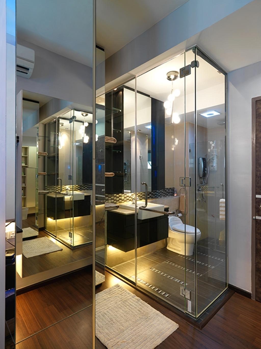 Modern, Condo, Bathroom, Changkat View Condominium, Interior Designer, The Arch, Indoors, Interior Design, Room, Sink