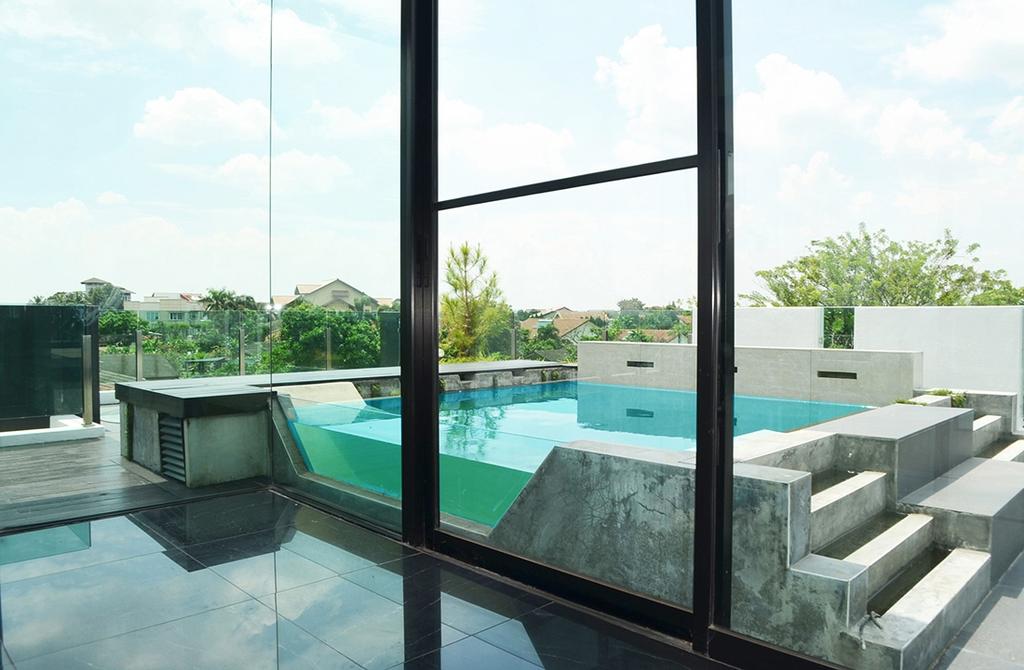 Modern, Landed, Balcony, Arch Dimora, SS1, Petaling Jaya, Interior Designer, The Arch, Pool, Water