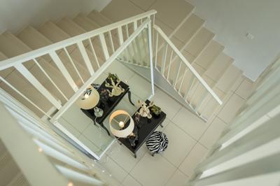 Semenyih, SQFT Space Design Management, Modern, Contemporary, Landed, Stairs, Staircase, Banister, Handrail, Bathroom, Indoors, Interior Design, Room