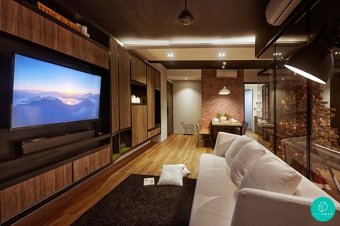 The-80s-Studio-RiverParc-Punggol-Industrial-Warmth-Living-Room-TV-Console