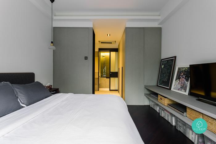 Habit-monochrome bedroom