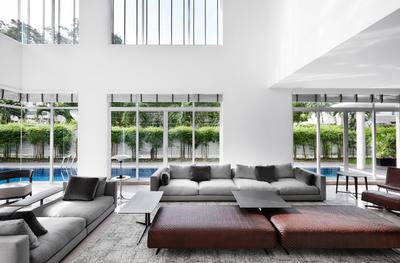 Cable Road, Third Avenue Studio, Contemporary, Living Room, Landed, High Ceiling, Big Space, Big, Pool, Swimming Pool, Indoors, Room, Furniture, Studio Couch