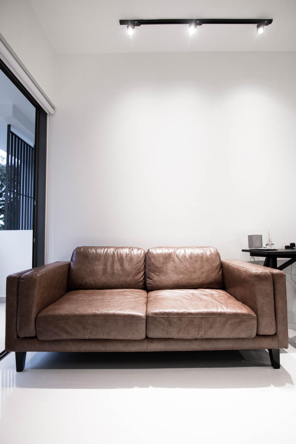 Contemporary, HDB, Living Room, Braddell Road, Interior Designer, 9 Creation, Industrial, Couch, Furniture, Chair