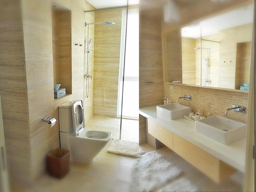 Modern, Landed, Bathroom, Seri Tanjung Pinang (Penang), Interior Designer, Minterior Project Sdn Bhd, Sink, Indoors, Interior Design, Room