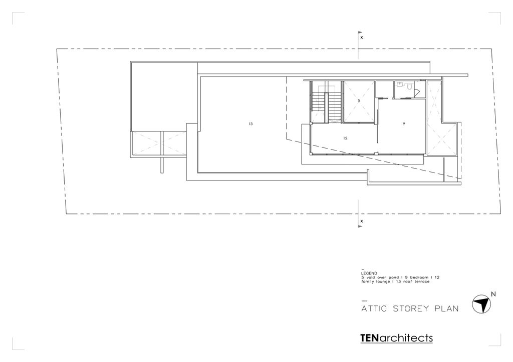 Modern, Landed, 26 Berrima Road, Architect, TENarchitects, Floor Plan, Diagram, Plan