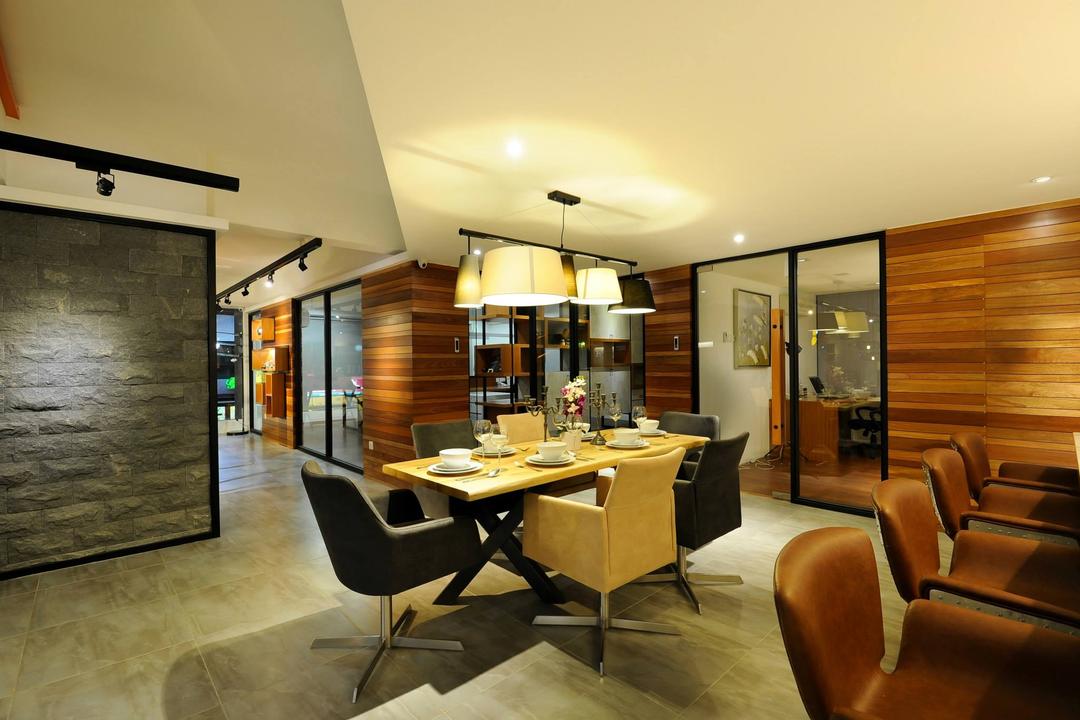 Showroom, M innovative Builders, Commercial, Chair, Furniture, Restaurant, Apartment, Building, Housing, Indoors, Loft