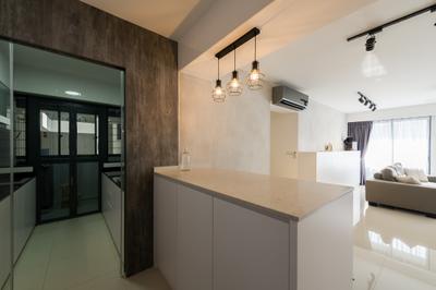 Punggol Walk (Block 308A), ELPIS Interior Design, Scandinavian, Minimalist, Kitchen, HDB, Box
