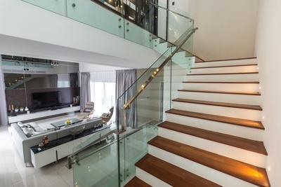 Twin Palms, Selangor, Klaasmen Sdn. Bhd., Modern, Contemporary, Landed, Banister, Handrail, Staircase
