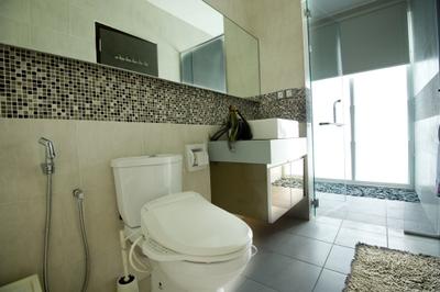 Setia Eco Park, Selangor, Klaasmen Sdn. Bhd., Modern, Contemporary, Landed, Toilet, Bathroom, Indoors, Interior Design, Room