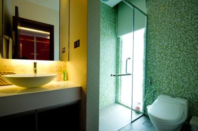 Setia Eco Park, Selangor, Klaasmen Sdn. Bhd., Modern, Contemporary, Landed, Toilet, Bathroom, Indoors, Interior Design, Room, Molding