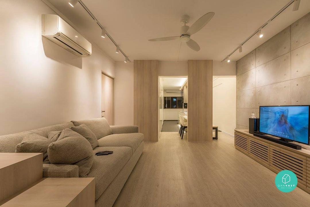 Living Room Ideas for HDBs and condos in Singapore