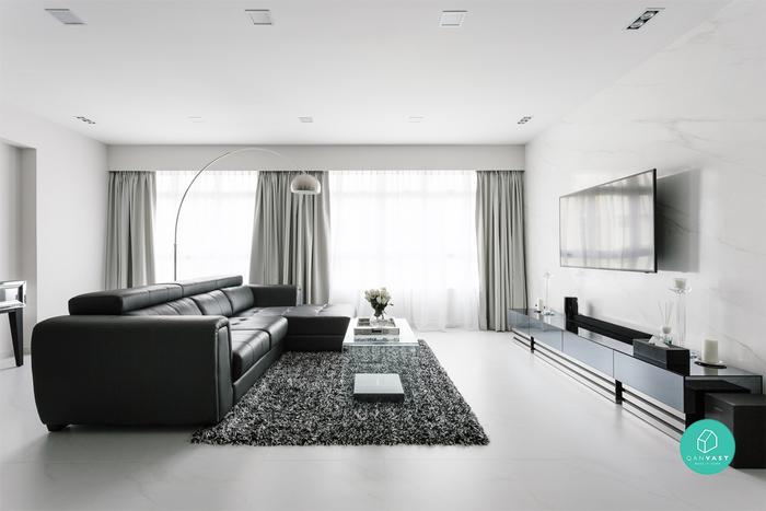 Living Room Ideas for HDBs and condos in Singapore