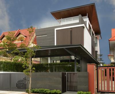 Wilkinson Road, The Orange Cube, Modern, Landed, Bungalow, House, Roof, Tile Roof