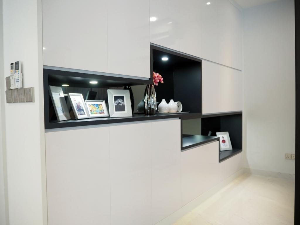 Landed, Ara Damansara, Interior Designer, Meridian Interior Design, Shelf, Furniture, Sideboard