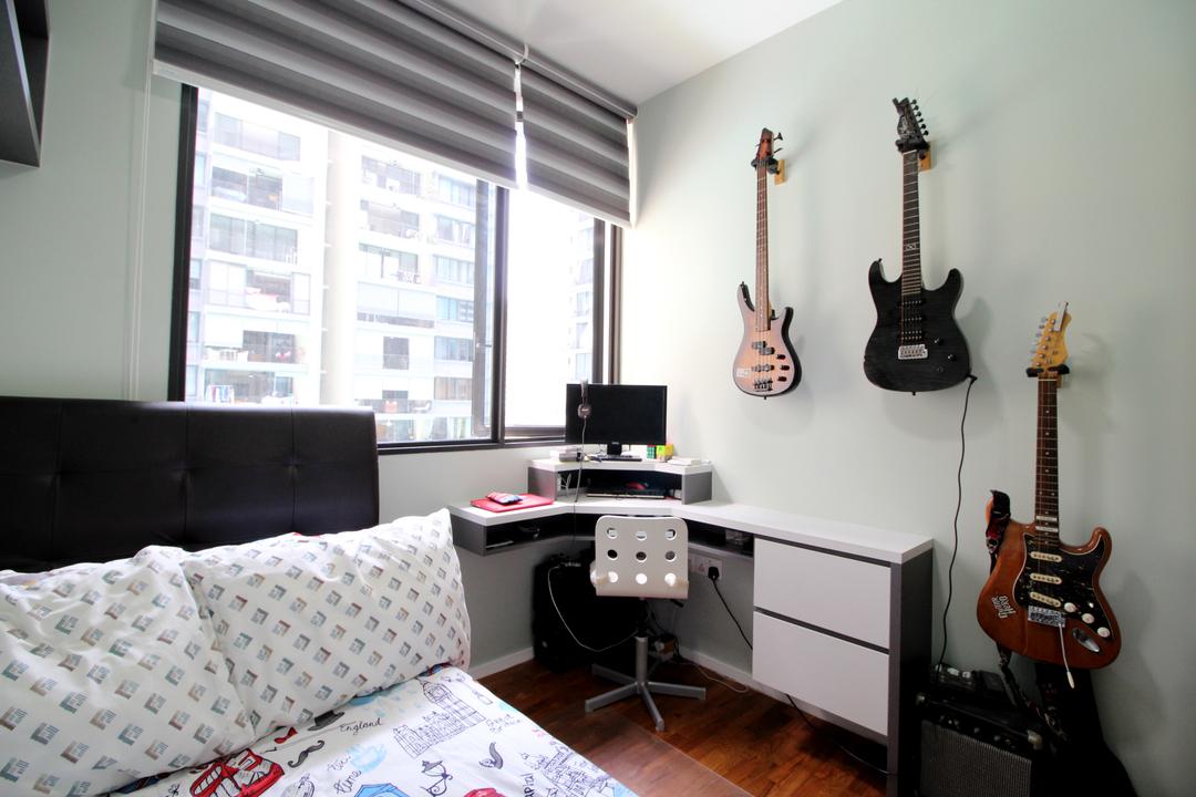 The Amore, Aestherior, Study, Condo, Electric Guitar, Guitar, Leisure Activities, Music, Musical Instrument