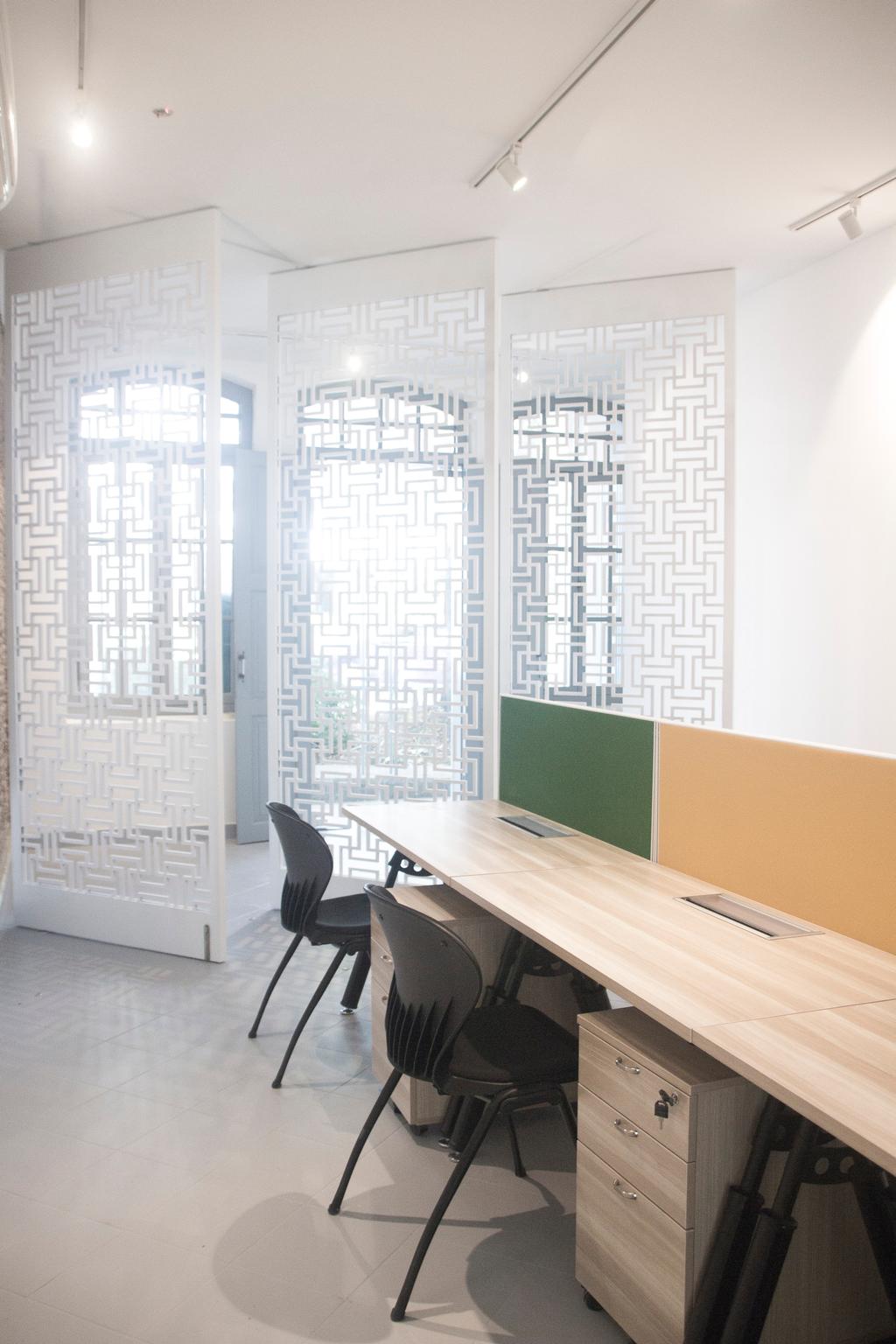 19 Cantonment, Commercial, Architect, PROVOLK ARCHITECTS, Modern, Partition, Patterned Partition, Bench
