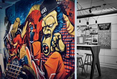 VF Brands Malaysia, KL, Dot Works, Retro, Contemporary, Industrial, Commercial, Chair, Furniture, Dining Table, Table, Graffiti, Art