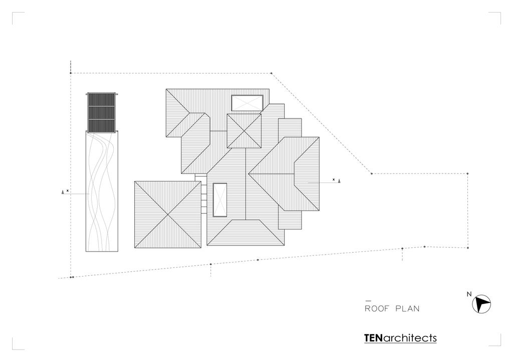 Modern, Landed, Bukit Sedap, Architect, TENarchitects, Floor Plan, Diagram, Plan