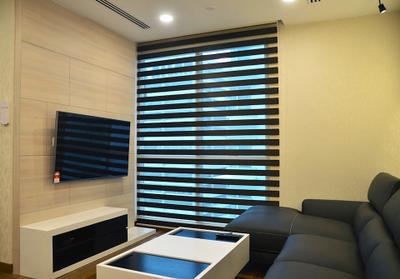 Binjai Soho, Spazio Design Sdn Bhd, Modern, Commercial, Couch, Blinds, Tv Cabinet, Tv Console, Brown Coffee Table, Sofa, Chair, Furniture, Indoors, Interior Design