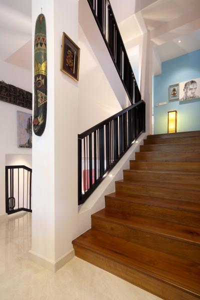 Hillcrest, Yonder, Eclectic, Condo, Staurs, Marble, Arts, Hardwood, Wood, Banister, Handrail