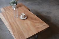 Suar Wood Straight Edge Coffee Table 1