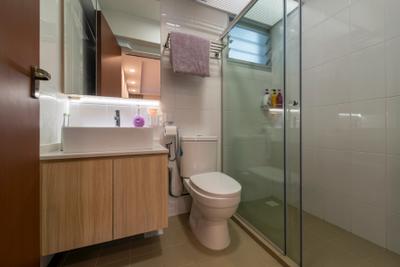 Canberra Crescent, ProjectGuru, Scandinavian, Bathroom, HDB, Toilet, Indoors, Interior Design, Room, Siding